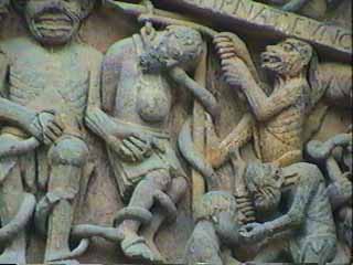 Conques Tympan Judas