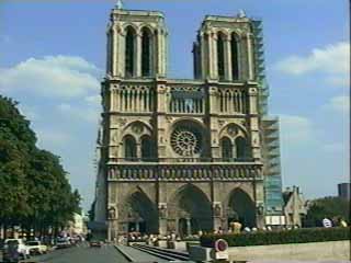 Notre Dame de Paris facade